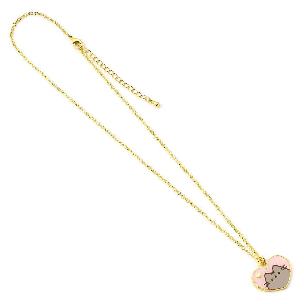 Pusheen Gold Plated Heart Necklace LKT Sport Entertainment>TV Series>Pusheen