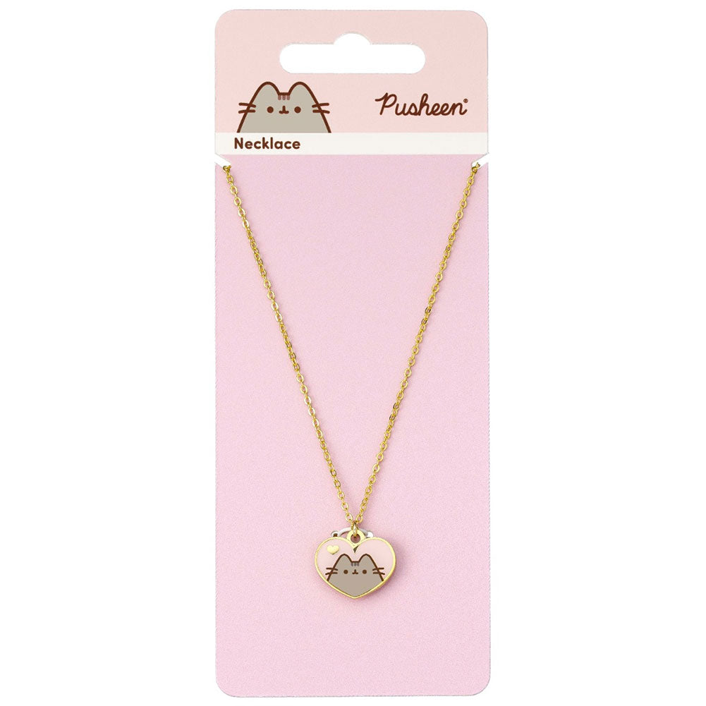 Pusheen Gold Plated Heart Necklace LKT Sport Entertainment>TV Series>Pusheen