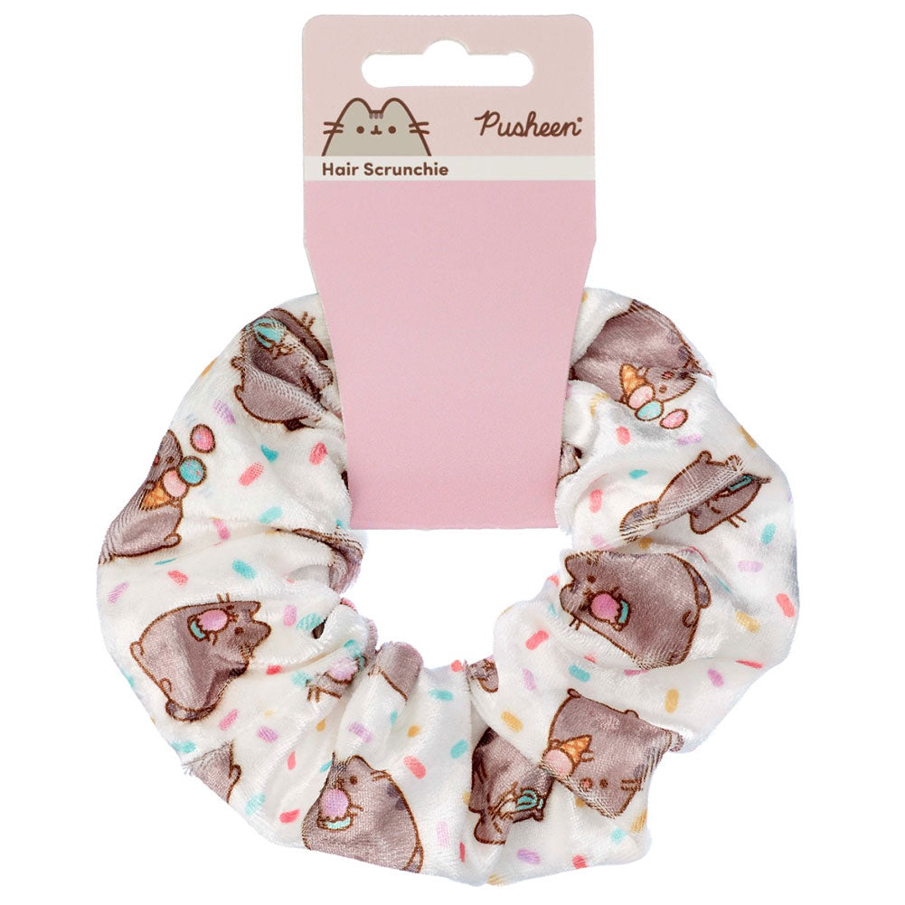 Pusheen Ice Cream Hair Scrunchie LKT Sport Entertainment>TV Series>Pusheen Scrunchies