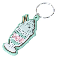 Pusheen Matcha PVC Keyring LKT Sport Entertainment>TV Series>Pusheen Keychains