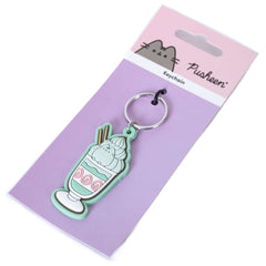 Pusheen Matcha PVC Keyring LKT Sport Entertainment>TV Series>Pusheen Keychains