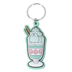 Pusheen Matcha PVC Keyring LKT Sport Entertainment>TV Series>Pusheen Keychains