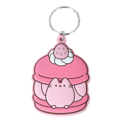 Pusheen Strawberry PVC Keyring LKT Sport Entertainment>TV Series>Pusheen Keychains