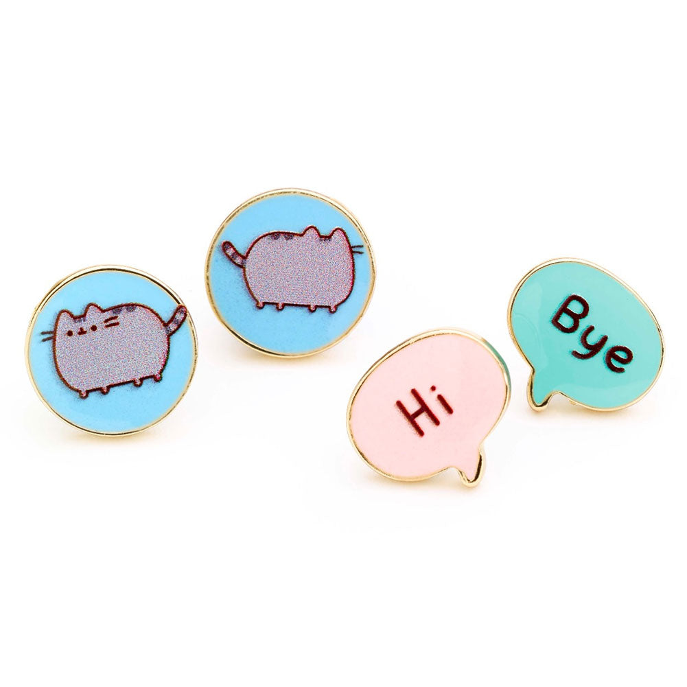 Pusheen Stud Earrings Set LKT Sport Entertainment>TV Series>Pusheen