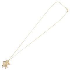 Rangers FC 18ct Gold Plated on Silver Pendant & Chain LKT Sport 18ct Gold Plated on Sterling Silver pendant and necklaceFeaturing the Rangers scroll crest pendant on the chain necklaceWith a lobster claspOfficial licensed productChain approx 49cm (19in)Pe