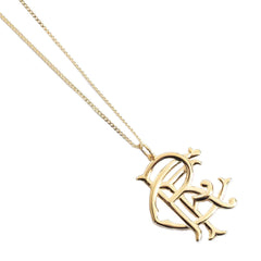 Rangers FC 18ct Gold Plated on Silver Pendant & Chain LKT Sport 18ct Gold Plated on Sterling Silver pendant and necklaceFeaturing the Rangers scroll crest pendant on the chain necklaceWith a lobster claspOfficial licensed productChain approx 49cm (19in)Pe