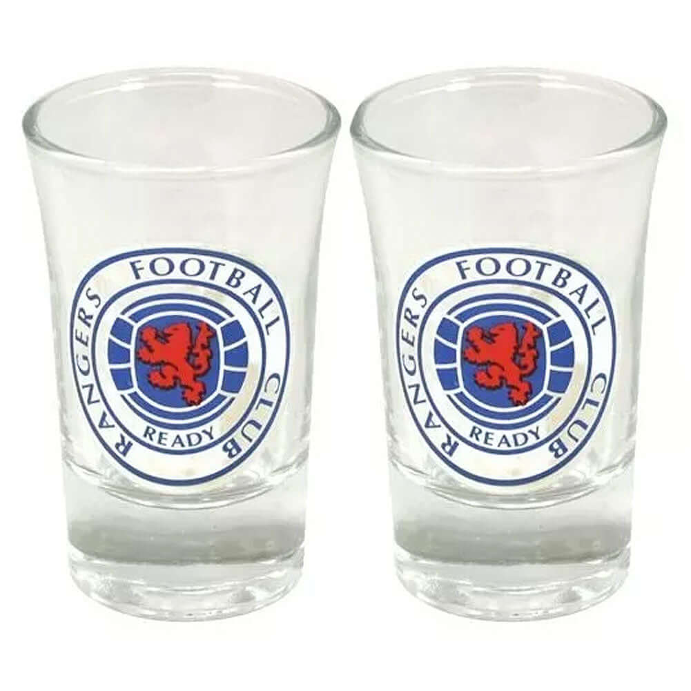 Rangers FC 2pk Shot Glass Set LKT Sport Football>European Leagues>Rangers FC Shot Glasses