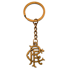 Rangers FC Antique Gold Scroll Crest Keyring LKT Sport Football>European Leagues>Rangers FC