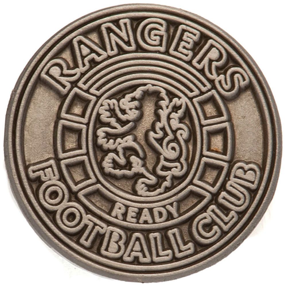 Rangers FC Antique Silver Ready Crest Badge LKT Sport Metal crest shaped pin badgeDie stamped designWith butterfly clasp fixingMetal alloy with antique silver style finishOfficial licensed productApprox 20mm in diameter Pins
