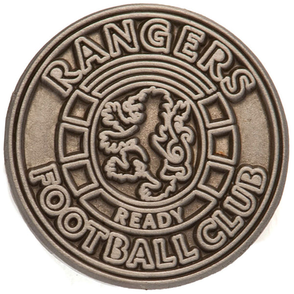 Rangers FC Antique Silver Ready Crest Badge LKT Sport Metal crest shaped pin badgeDie stamped designWith butterfly clasp fixingMetal alloy with antique silver style finishOfficial licensed productApprox 20mm in diameter Pins