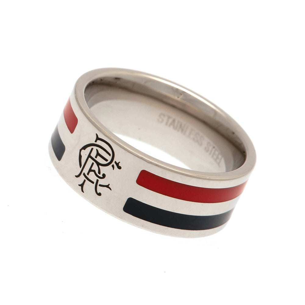Rangers FC Colour Stripe Ring Medium LKT Sport Football>European Leagues>Rangers FC
