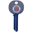 Rangers FC Crest Door Key LKT Sport Ready to cut, blank door keyFeaturing full colour club crest and stadiumRangers Lion featured on reverseOfficial licensed productApprox 65mm x 30mm Key Blanks