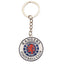 Rangers FC Ready Crest Keyring LKT Sport Metal crest shaped keyring with split ringDie stamped design with full colour enamel infillMetal alloy with gold style finishOfficial licensed productApprox 30mm in diameter Keychains