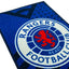 Rangers FC Rug LKT Sport Bright colourful bedroom rug featuring a large central club crestMade from 100% polyamide with a non-slip backingMachine washableOfficial licensed productApprox 80cm x 50cm Rugs