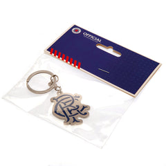 Rangers FC Scroll Crest Keyring LKT Sport Football>European Leagues>Rangers FC