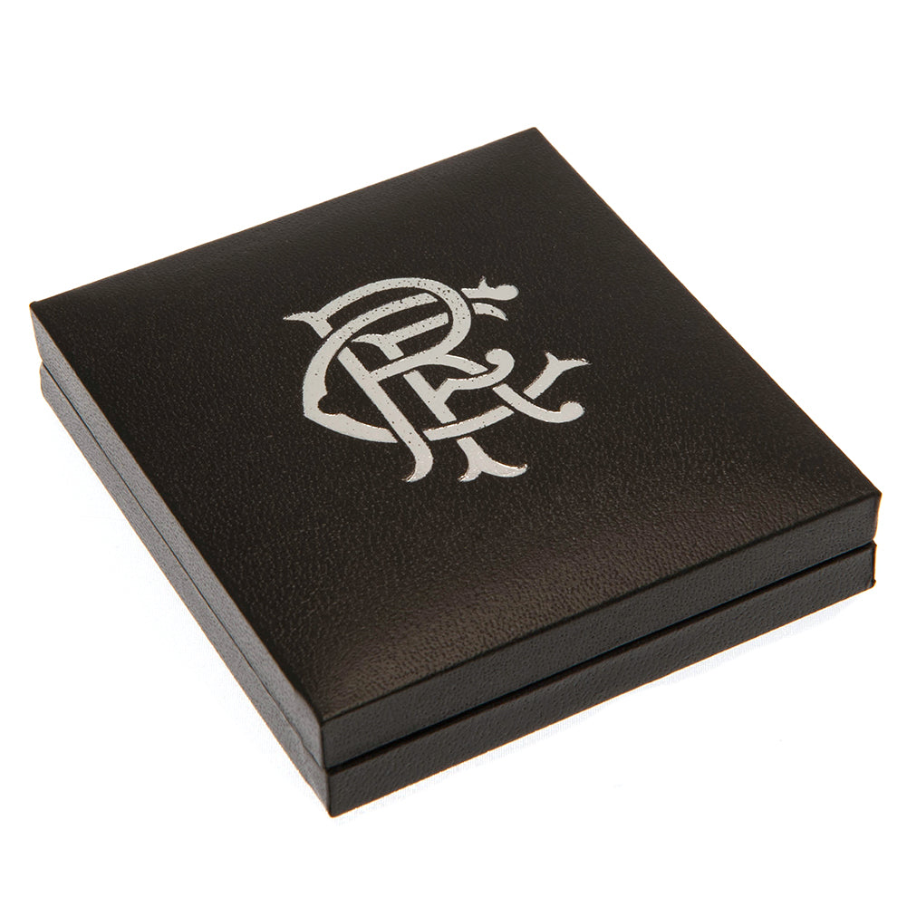 Rangers FC Scroll Crest Stainless Steel Pendant & Chain LKT Sport Football>European Leagues>Rangers FC