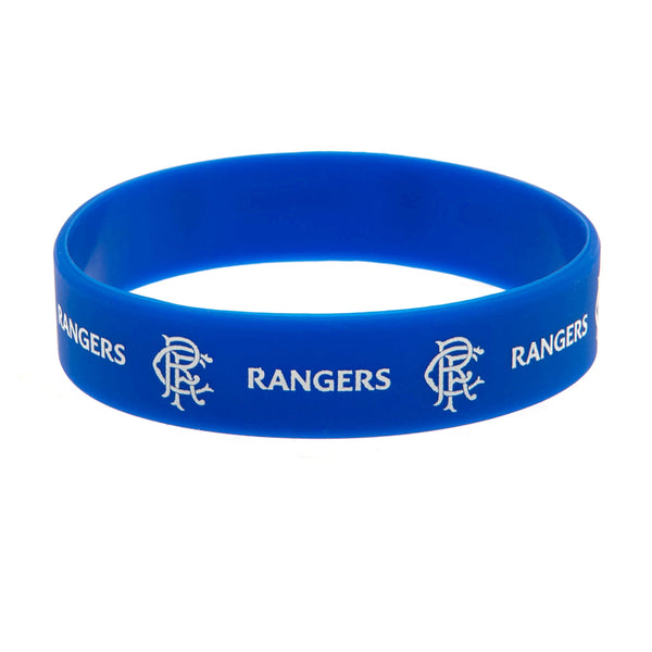 Rangers FC Silicone Wristband LKT Sport Vibrant royal blue silicone rubber wristbandFeatures Rangers text and club crest designOne size fits allOfficial licensed productApprox 7cm in diameter Wristbands