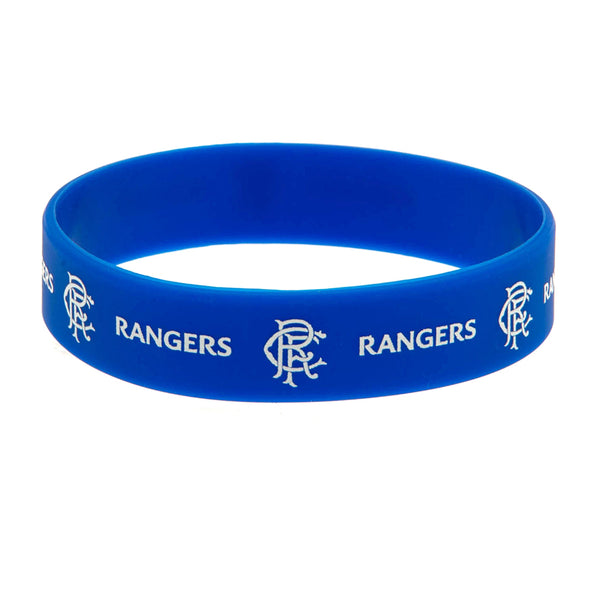 Rangers FC Silicone Wristband LKT Sport Vibrant royal blue silicone rubber wristbandFeatures Rangers text and club crest designOne size fits allOfficial licensed productApprox 7cm in diameter Wristbands
