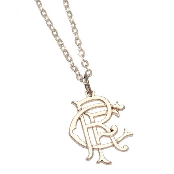Rangers FC Silver Plated Boxed Pendant LKT Sport Silver plated pendant and necklaceFeaturing a Rangers crest pendant on a chain necklaceWith a lobster claspOfficial licensed productNecklace approx 50cm (20 inches)Pendant approx 25mm x 20mm Charms & Pendan