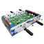 Real Madrid CF 20 inch Football Table Game LKT Sport Table top, football game featuring Real Madrid branding6 players per team in white or light blueSturdy construction with grass effect printed pitchA score indicator on each sideComplete with two plastic