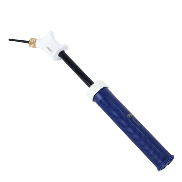Real Madrid CF Blue Dual Action Football Pump LKT Sport Mini, dual action hand pumpComes complete with needleOfficial licensed productApprox 19cm Ball Pump Accessories