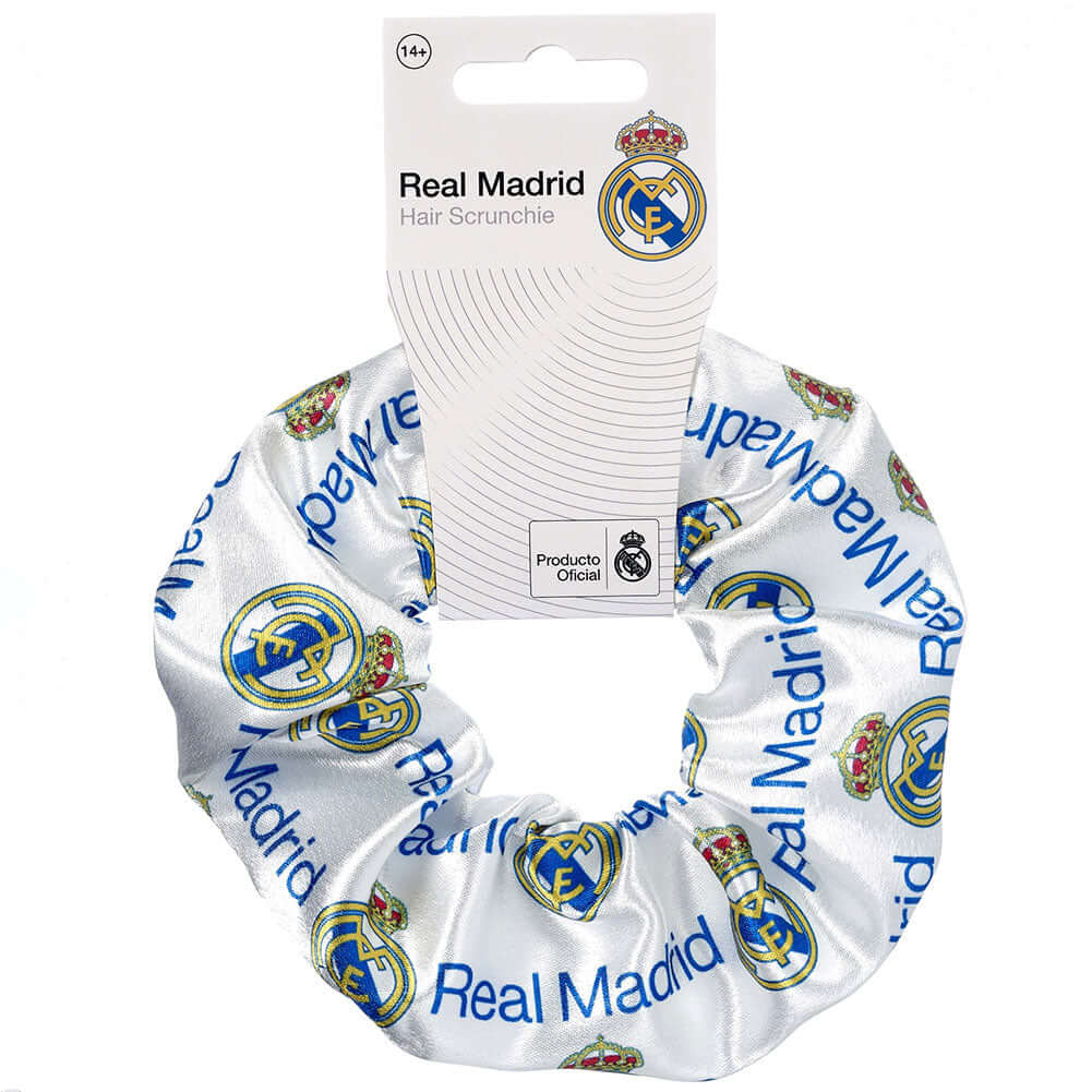 Real Madrid CF Crest Hair Scrunchie LKT Sport Football>European Leagues>Real Madrid CF Scrunchies