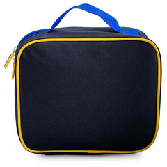 Real Madrid CF Fragment Lunch Bag LKT Sport Fragment design lunch bag featuring a gold Real Madrid crestDouble zipped opening for easy accessRubber zip pulls featuring raised Madrid detailWith carry handleWipe clean polyesterOfficial licensed productAppro