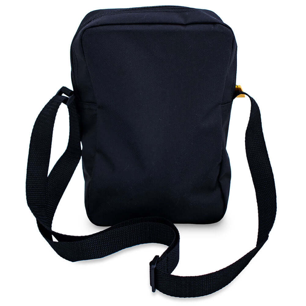 Real Madrid CF Fragment Shoulder Bag LKT Sport Main compartment has a large zip opening2 front zip pockets and interior open pocketAdjustable shoulder strapRubber zip pulls featuring raised Real Madrid detailOfficial licensed productApprox 25cm x 18cm x 8