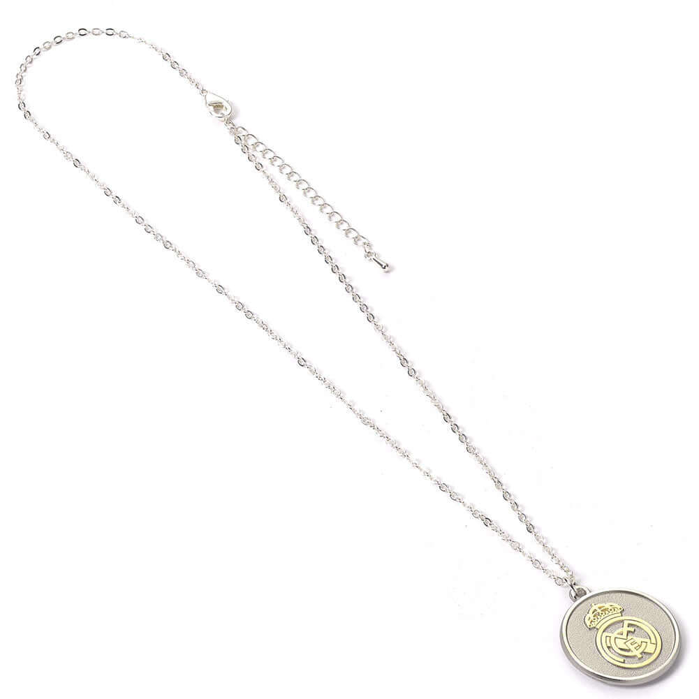 Real Madrid CF Silver Finish Necklace LKT Sport Football>European Leagues>Real Madrid CF Necklaces