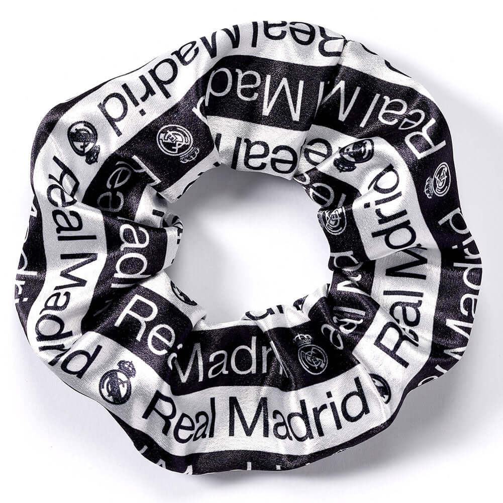 Real Madrid CF Text Hair Scrunchie LKT Sport Football>European Leagues>Real Madrid CF Ponytail Holders
