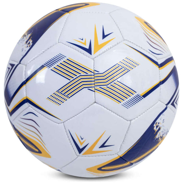 Real Madrid CF Turbine Football LKT Sport 32 panel everyday PVC footballFeatures full colour Real Madrid crests on a turbine design ballSuitable for 14 yrs and olderOfficial Licensed MerchandiseSize 5 footballApprox 69cm in circumference Soccer Balls
