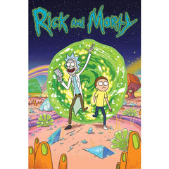 Rick And Morty Poster Portal 71 LKT Sport Rolled maxi posterFeatures the characters Rick and MortyHigh resolution artworkPrinted on 150gsm gloss paperOfficial licensed productApprox 61cm x 91cm Posters