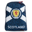 Scottish FA Backpack LKT Sport Navy blue backpack featuring a large full colour crestAdjustable shoulder straps padded for comfort and a handy carry strapMain compartment has a large double zipped opening for easy accessFull size additional zipped pocket