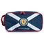 Scottish FA Boot Bag LKT Sport Navy blue cross design boot bag featuring a full colour Scotland FA crestLarge double zipped opening for easy accessRubber zip pulls featuring raised Scotland detailWipe clean polyesterOfficial licensed productApprox 31cm x