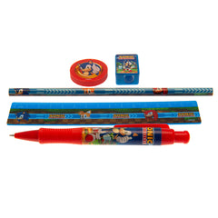 Sonic The Hedgehog 5pc Stationery Set LKT Sport Entertainment>Gaming>Sonic The Hedgehog Stationery
