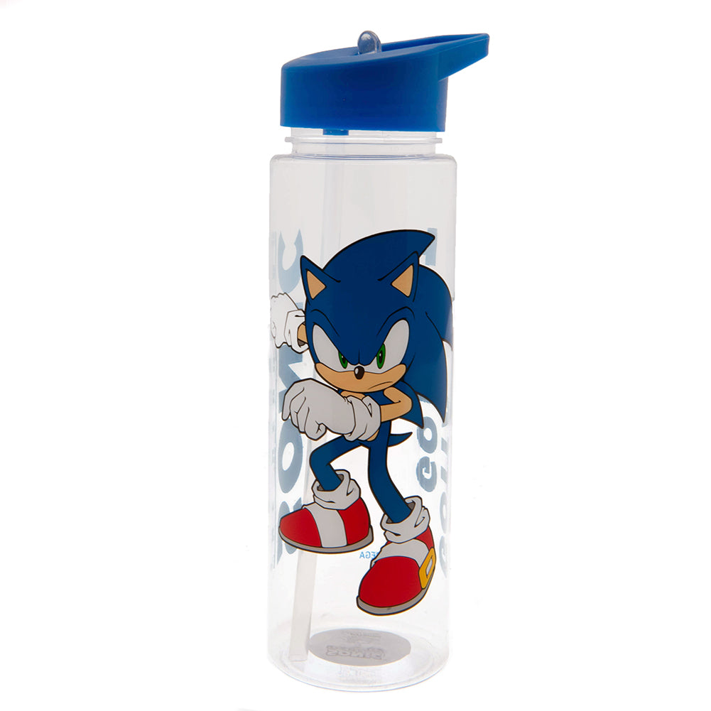 Sonic The Hedgehog Plastic Drinks Bottle LKT Sport Entertainment>Gaming>Sonic The Hedgehog Water Bottles