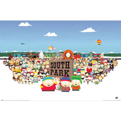 South Park Character Montage Poster 204 LKT Sport Entertainment>TV Series>South Park Posters