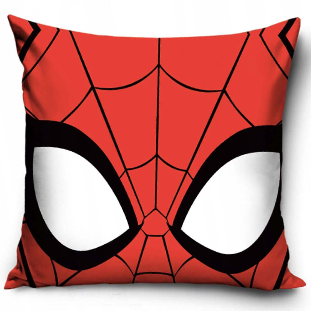 Spider-Man Velvet Feel Cushion LKT Sport Vibrant Spider-Man mask design cushionDesign repeated on the reverse100% Polyester, spot cleanOfficial licensed productApprox 40cm x 40cm Chair & Sofa Cushions