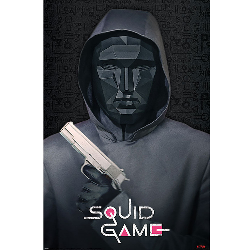 Squid Game Poster Mask Man 266 LKT Sport Entertainment>TV Series>Squid Game Posters
