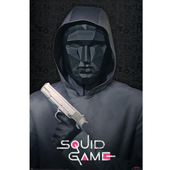 Squid Game Poster Mask Man 266 LKT Sport Entertainment>TV Series>Squid Game Posters