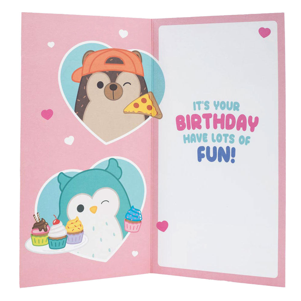 Squishmallows Birthday Card LKT Sport Entertainment>Brands>Trends>Squishmallows Greeting Cards