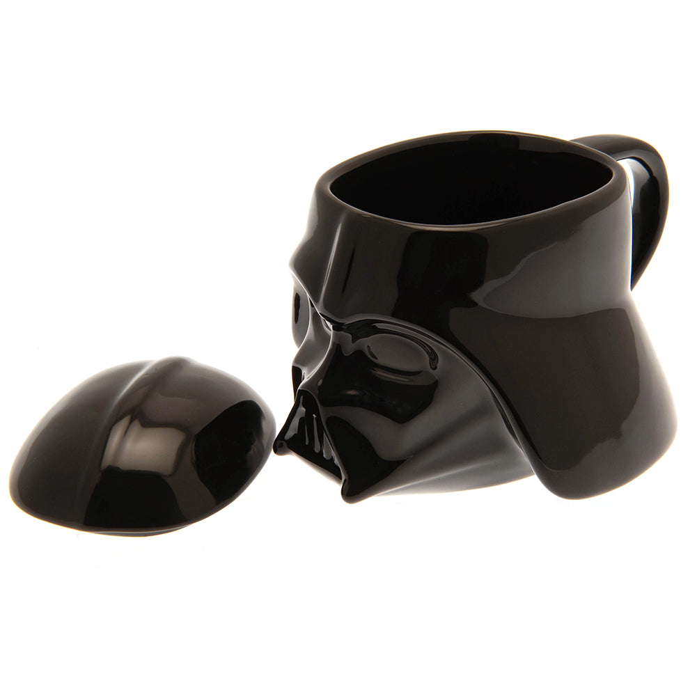 Star Wars 3D Mug Darth Vader LKT Sport 3D sculpted ceramic mugDetailed 3D Darth Vader designGlazed kiln fired finishOfficial licensed productApprox 530ml (18oz)Approx 11cm tall, 9cm in diameter Mugs