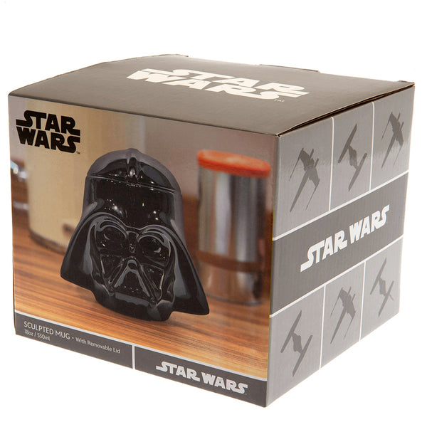 Star Wars 3D Mug Darth Vader LKT Sport 3D sculpted ceramic mugDetailed 3D Darth Vader designGlazed kiln fired finishOfficial licensed productApprox 530ml (18oz)Approx 11cm tall, 9cm in diameter Mugs