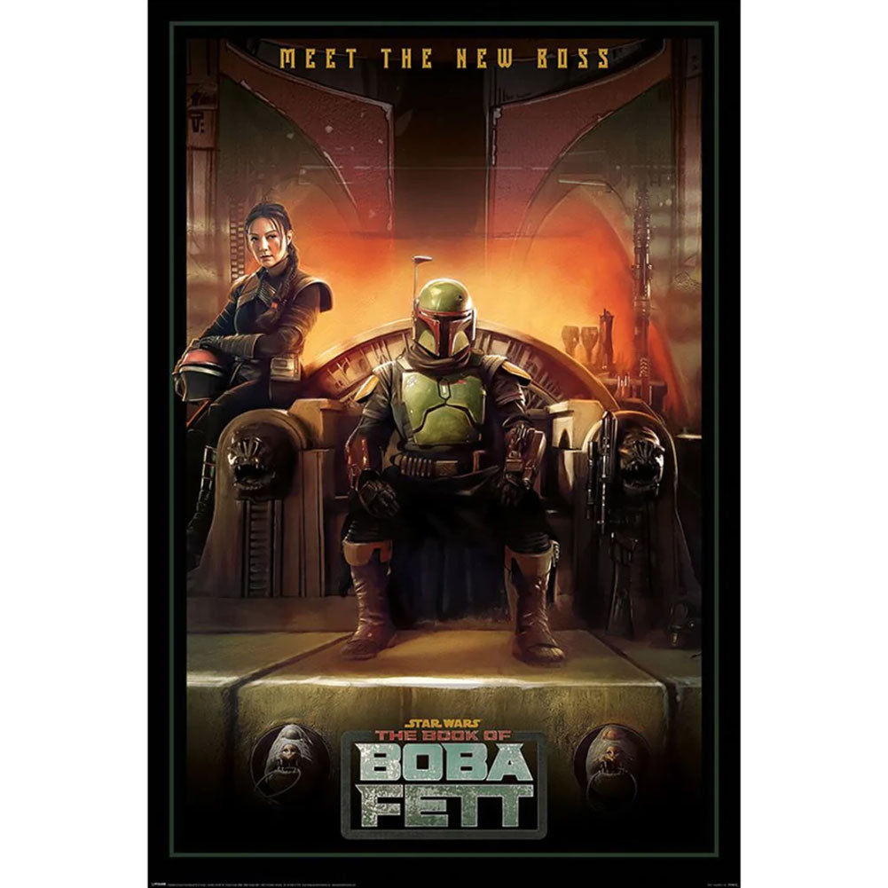 Star Wars: The Book of Boba Fett Poster Dark 281 LKT Sport Entertainment>TV Series>Star Wars: The Book of Boba Fett Posters