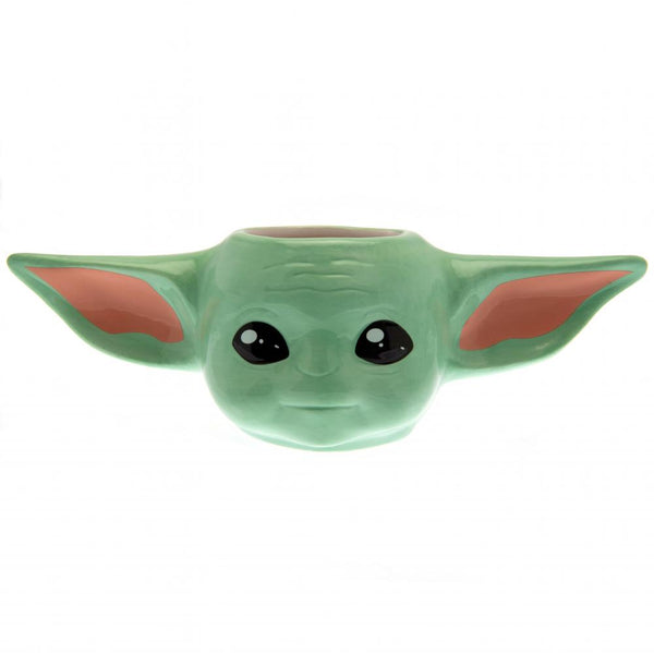 Star Wars: The Mandalorian 3D Mug The Child LKT Sport 3D sculpted ceramic mug Detailed 3D The Child design Glazed kiln fired finish Official licensed product Approx 400ml (13oz) Approx 24cm x 9cm x 8cm In a cardboard display box Mugs