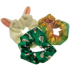 Star Wars: The Mandalorian 3pk Scrunchie Set LKT Sport Entertainment>TV Series>Star Wars: The Mandalorian Scrunchies