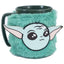 Star Wars: The Mandalorian Fuzzy Grogu Mug LKT Sport Enjoy your drink with a touch of 'force'.. this mug combines unique design along with a removable fluffy cover for added comfortThis green mug includes images of Grogu with 'MANDALORIAN' across the top