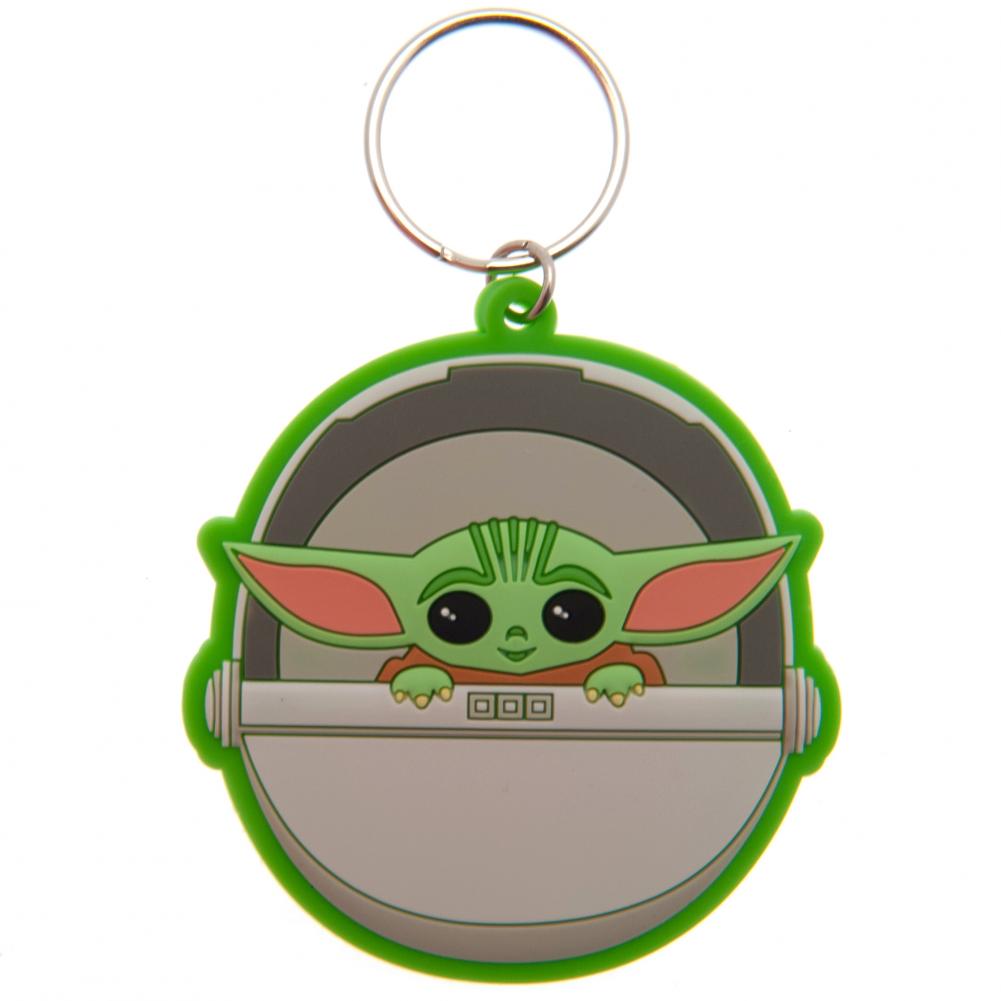 Star Wars: The Mandalorian Grogu PVC Keyring LKT Sport Entertainment>TV Series>Star Wars: The Mandalorian Keychains