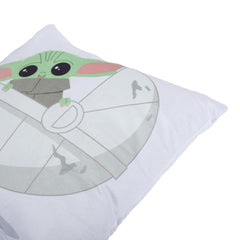 Star Wars: The Mandalorian Grogu Velvet Feel Cushion LKT Sport Entertainment>TV Series>Star Wars: The Mandalorian Throw Pillows