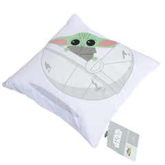 Star Wars: The Mandalorian Grogu Velvet Feel Cushion LKT Sport Entertainment>TV Series>Star Wars: The Mandalorian Throw Pillows